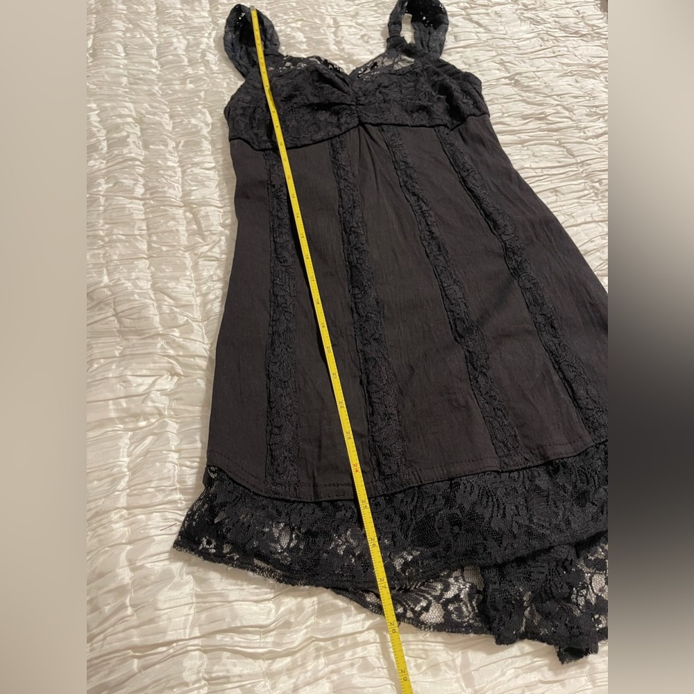 NWOT MISS BE by EMMANUELLE BLANC Black Dress!🥀 - Picture 6 of 16